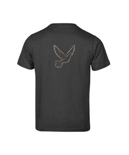 TSHIRT chrześcijański - MIŁOŚĆ tył czarny