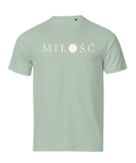 TSHIRT chrześcijański - MIŁOŚĆ miętowy