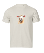 Tshirt Owca Jezusa, psalm23, ecru