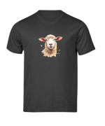 Tshirt Owca Jezusa, psalm23, czarny