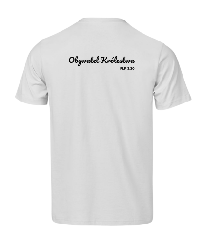 Obywatel Królestwa Niebieskiego, tshirt biały