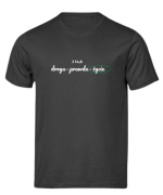 Droga Prawda Życie - chrześcijański tshirt - czarny