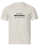 Uczeń Mistrza Jezusa Chrystusa - tshirt powołanego do głoszenia Ewangelii - ecru